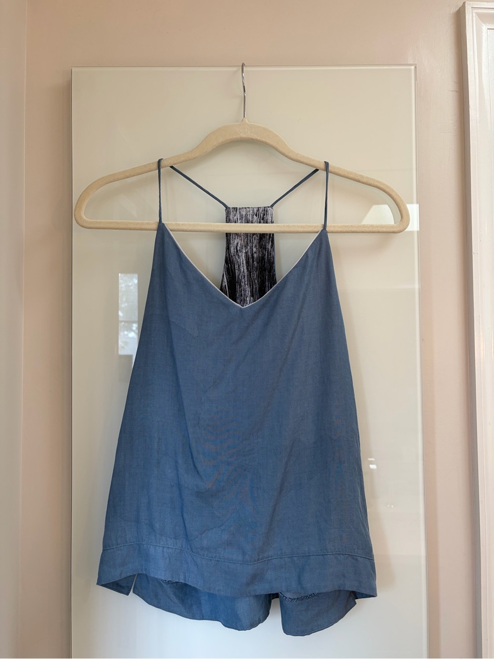 Lululemon Chambray Blue Racerback Tank Top